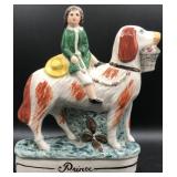 VINTAGE STAFFORDSHIRE FLAT BACK FIGURINE "PRINCE"