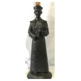 STATUE /  FIGURE OF ASIAN GENTLEMAN 17.5 inches