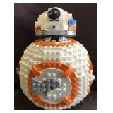 LEGO STAR WARS  BB-8 BUILT 75187  WITH BUILD BOOK