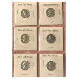 6 - 1943P STEEL WAR CENTS