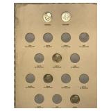 18 ROOSEVELT SILVER DIMES 1946-64 WHITMAN  FOLDER
