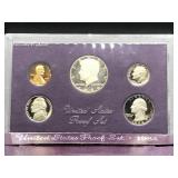 1984-S US MINT CLAD PROOF SET OGP KENNEDY HALF ETC