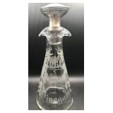 1916 GORHAM ACID ETCHED OIL VINEGAR STERLING TOP
