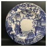 ROYAL CROWN DERBY BLUE & WHITE 9' PLATE