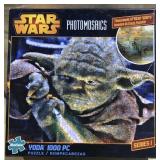STAR WARS PHOTOMOSAIC PUZZLE YODA 1000 PC SERIES 1