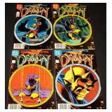 DEMON #1-4; 1986 COMPLETE NEWSSTAND SET