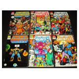 THE INFINITY GAUNTLET #1-6; 1991  SET