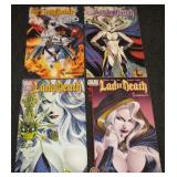 LADY DEATH: TRIBULATION #1-4; 2000  LOT