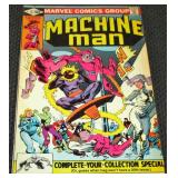 MACHINE MAN #19 -1981  KEY ISSUE