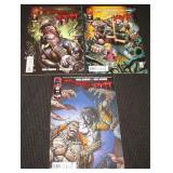 THE DARKNESS/ PITT #1-3; 2009  LOT