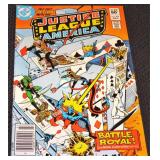 JUSTICE LEAGUE OF AMERICA #204 -1982  NEWSSTAND