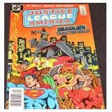 JUSTICE LEAGUE OF AMERICA #221 -1983  NEWSSTAND