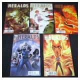 HERALDS #1-5; 2010  LOT
