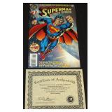 SUPERMAN: MAN OF TOMORROW #1 -1995  SIGNED