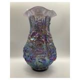 Fenton Lavender Opal Poppy Show Vase- WOW