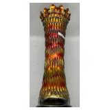 Fenton Plunger Base Rustic Funeral Vase