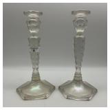 Fenton Persian Pearl/White 8 1/2' Cut Ovals/#449
