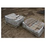 (2) Pallets of Cobblestone Pavers, Assorted Sizes