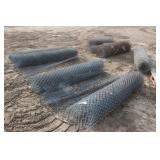 (7) Rolls of Chain Link Fencing, Approx 5-7Ft