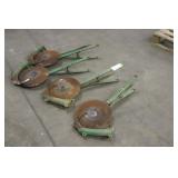 (4) Grain Drill (2)Left,(2) Right Disc Seed Opener