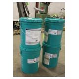 (4) Buckets of Lubetech Compressor PAO P46, All