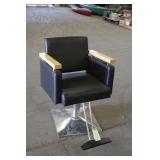 Salon Chair Approx 25.5"x22"x Adjustable Height