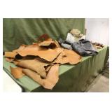 Assorted Leather Pieces