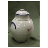 Redwing Stoneware Vase