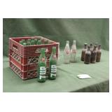 Vintage Glass Pop Bottles,(1) Nesbitts,Coca-cola,7