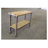 Rolling Table 48"x18/"x37"
