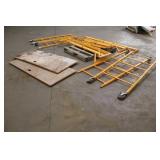 (2) Rolling Scaffold Sections Approx 67"x36"x140"