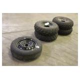 Polaris Atv Tires & Rims,(1) 205/65R15 Goodyear