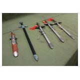Assorted Nazi Reproduction Swords & Knife