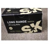 250rds SK Long Range Match 22LR Ammo