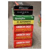 (243)RDS Assorted .45 Auto Ammo