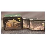 John Deere Blacksmith Shop & (2) Fence Sets