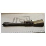 Vintage Cow Bell With Leather Strap