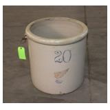 20 Gallon Red Wing Crock