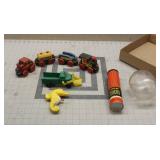 Toy Train, Pick-up Sticks, Truck & Seahorse