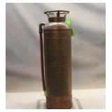 Vintage Foamite Copper/Brass Fire Extinguisher