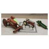 (2) Tractors & Manure Spreader