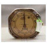 Antique Neptune Clock Face For Gas Pump Trident