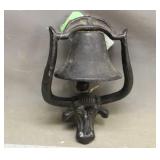 Decorative Bell with Bull