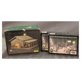 John Deere Blacksmith Shop & (2) Fence Sets