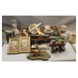 Assorted Glassware & Decor