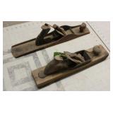 (2) Vintage Wood Planers