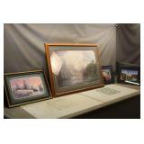 (4) Framed Pictures