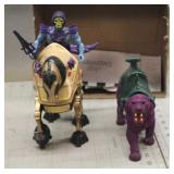 Skeletor, Motu & Panthor Action Figures