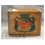 Canada Dry Wood Crate