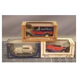(3) Collectable Toy Cars